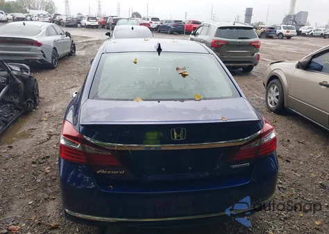 2017 Honda Accord Hybrid Ex-L from USA, damaged, VIN JHMCR6F52HC017352